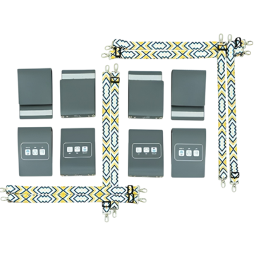 Комплект из 8 Коммуникативных книг с карточками PECS/ПЭКС (Маленькие, цвет серый) - «globural.ru» - Апрелевка