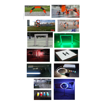 Стандартизированная трасса F3UDH-350 для обучения пилотов по классам F3U MultiGP LightSeries - «globural.ru» - Апрелевка