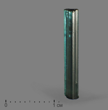 Турмалин (индиголит), кристалл - «globural.ru» - Апрелевка
