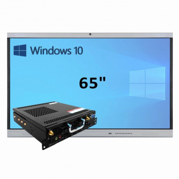 Интерактивная панель 65" (встроенный ПК Win10, Intel i5) - «globural.ru» - Апрелевка