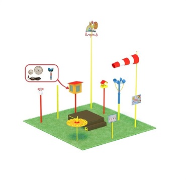 Метеорологическая площадка (комплект оптима без ограждения) - «globural.ru» - Апрелевка