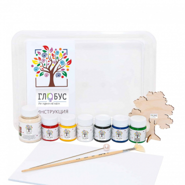 Набор ЭБРУ standart 6 цветов - «globural.ru» - Апрелевка