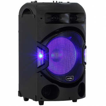 Переносная мобильная акустическая система с возможностью подключения микрофона и проигрывания аудиофайлов с флеш-накопителя мощностью не менее 250 Вт - «globural.ru» - Апрелевка