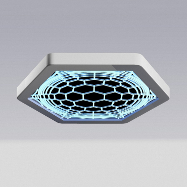 Потолочная светодиодная панель с витражом - «globural.ru» - Апрелевка