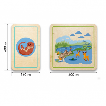 Набор стеновых панелей «Северные мотивы - Природные богатства» - «globural.ru» - Апрелевка