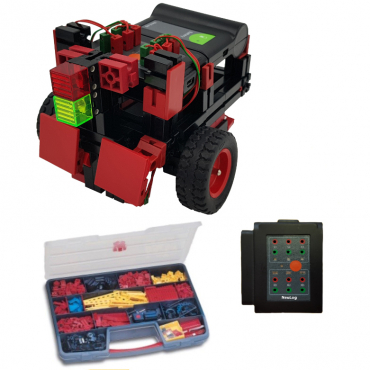 Базовый робототехнический набор на базе робототехники SENSE и конструктора Fischertechnik    - «globural.ru» - Апрелевка