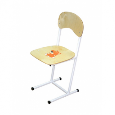 Стул детский нерегулируемый "Дошколенок" с рисунком  гр. 3 - «globural.ru» - Апрелевка